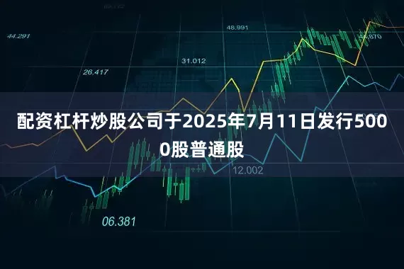 配资杠杆炒股公司于2025年7月11日发行5000股普通股